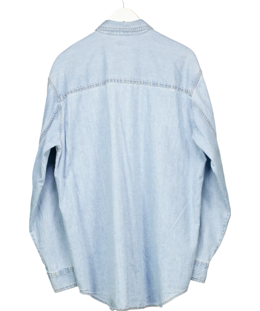 levis Blue Authentic Button-down Shirt UK M