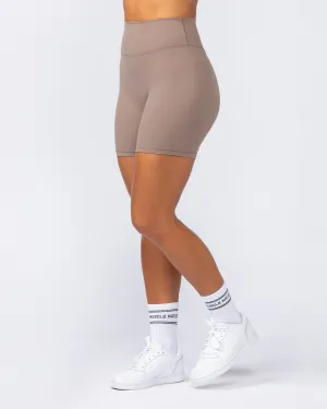 Liberty Zero Rise Bike Shorts - Mushroom