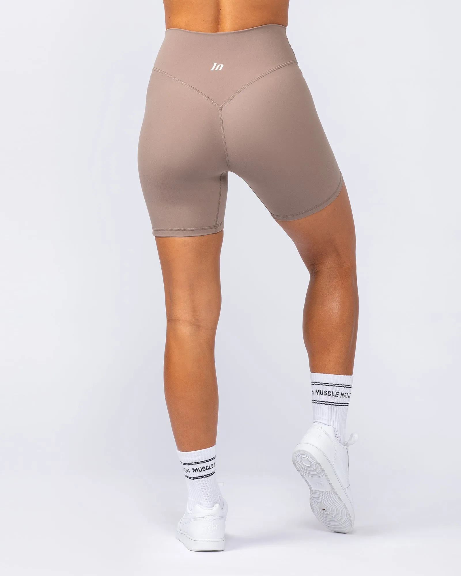 Liberty Zero Rise Bike Shorts - Mushroom