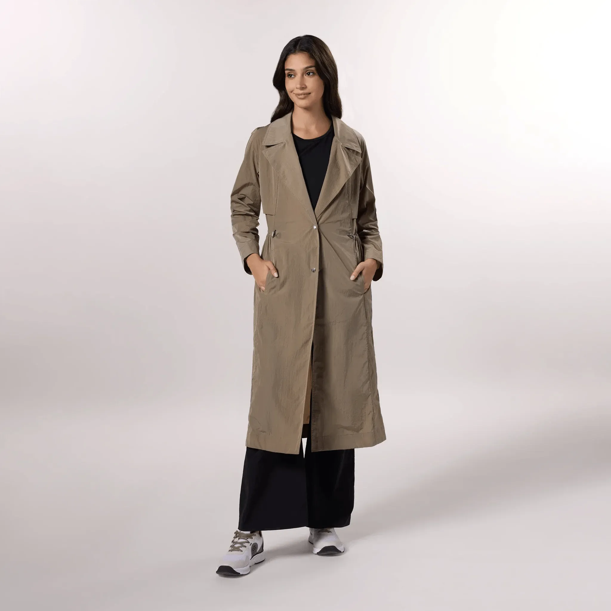 Lightweight Trench Coat - SEASONAL SAND
