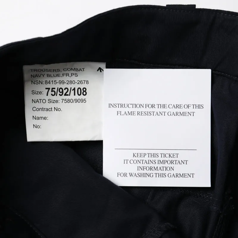 Like New British Military Royal Navy Flame Resistant Combat Pants