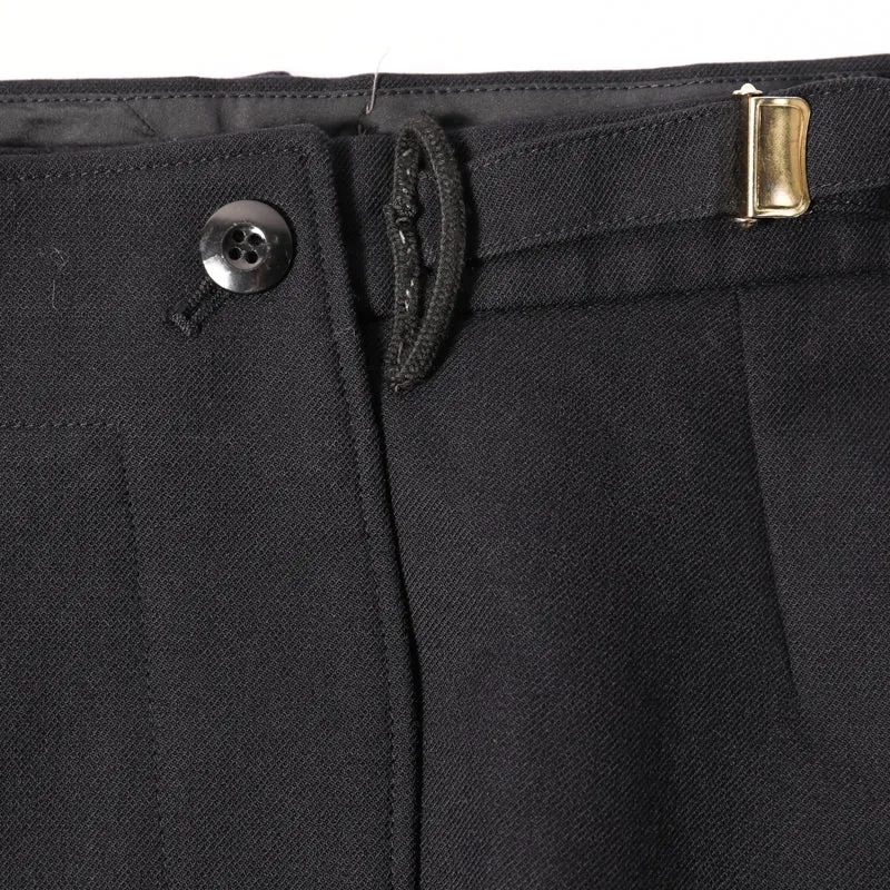 Like New German Blue Navy Gabardine Flap Pants