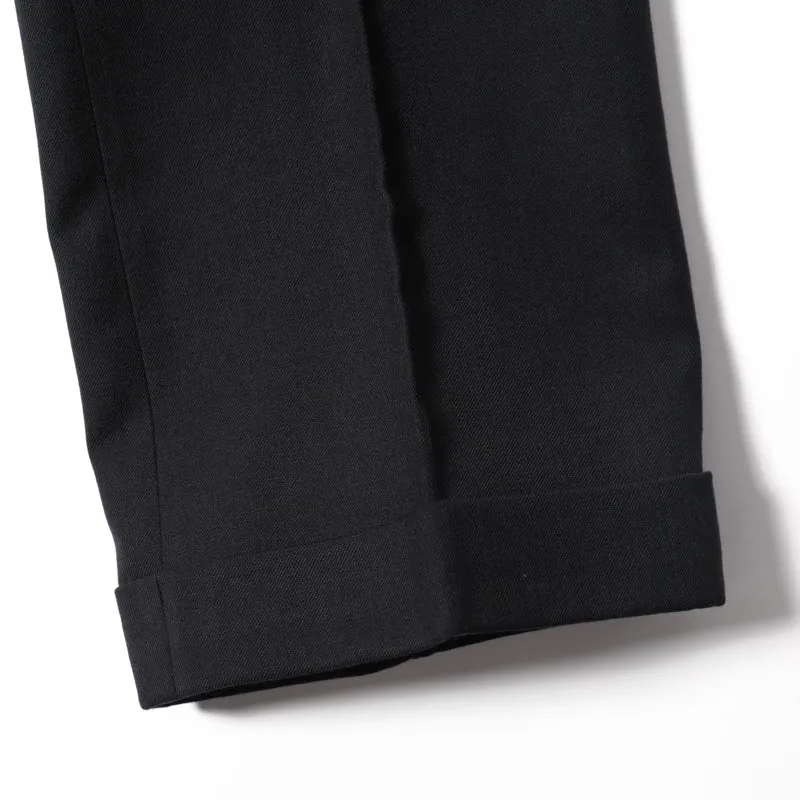 Like New German Blue Navy Gabardine Flap Pants