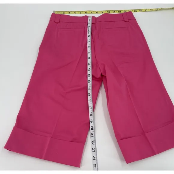 Lilly Pulitzer Courtney Stretch Bermuda Shorts Womens 2 Parade Pink
