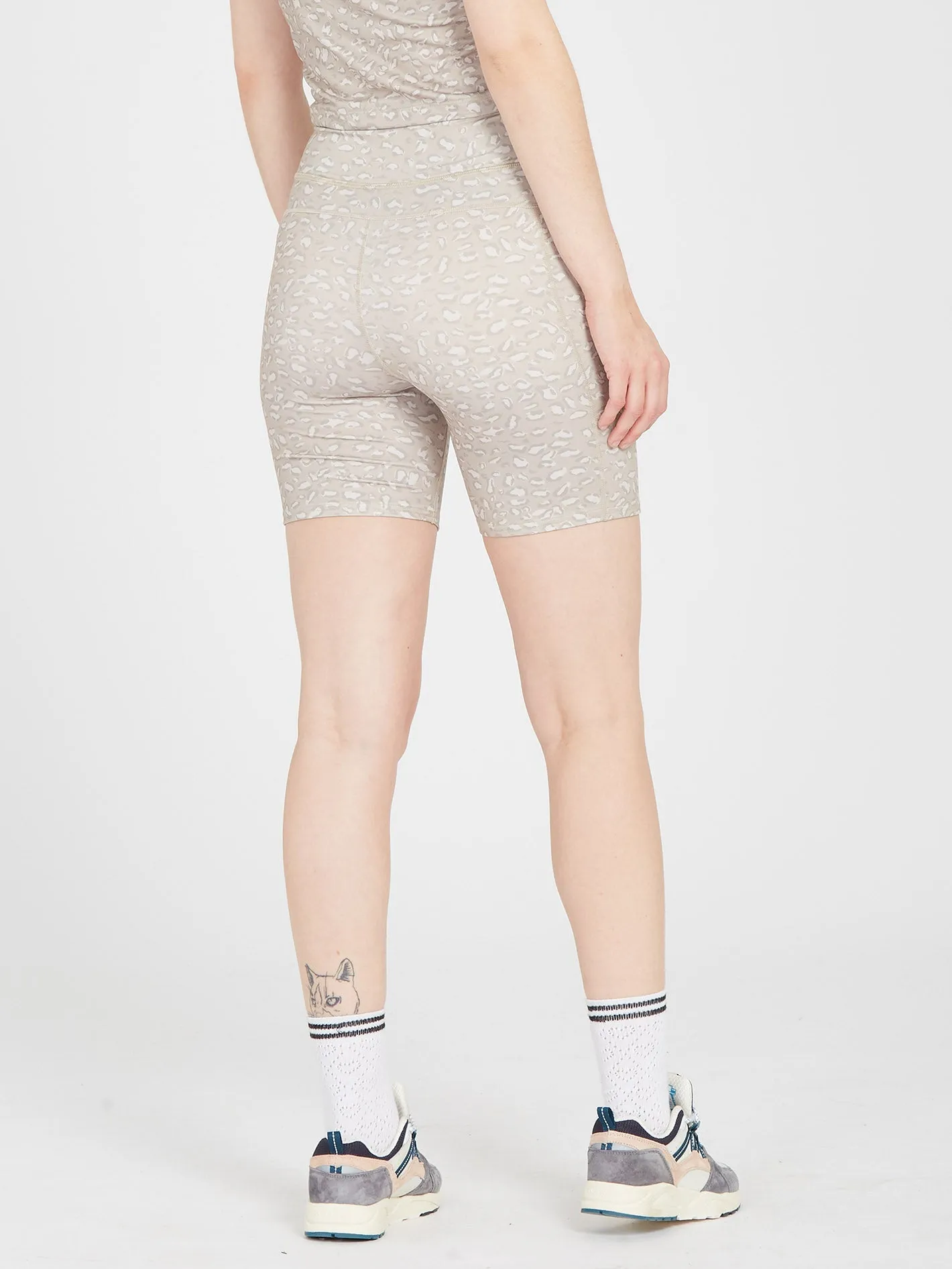 Lived In Bike Shorts - LEOPARD