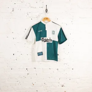 Liverpool 1995 Adidas Away Football Shirt - Green - XXS