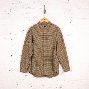 LL Bean Check Shirt - Beige - XL