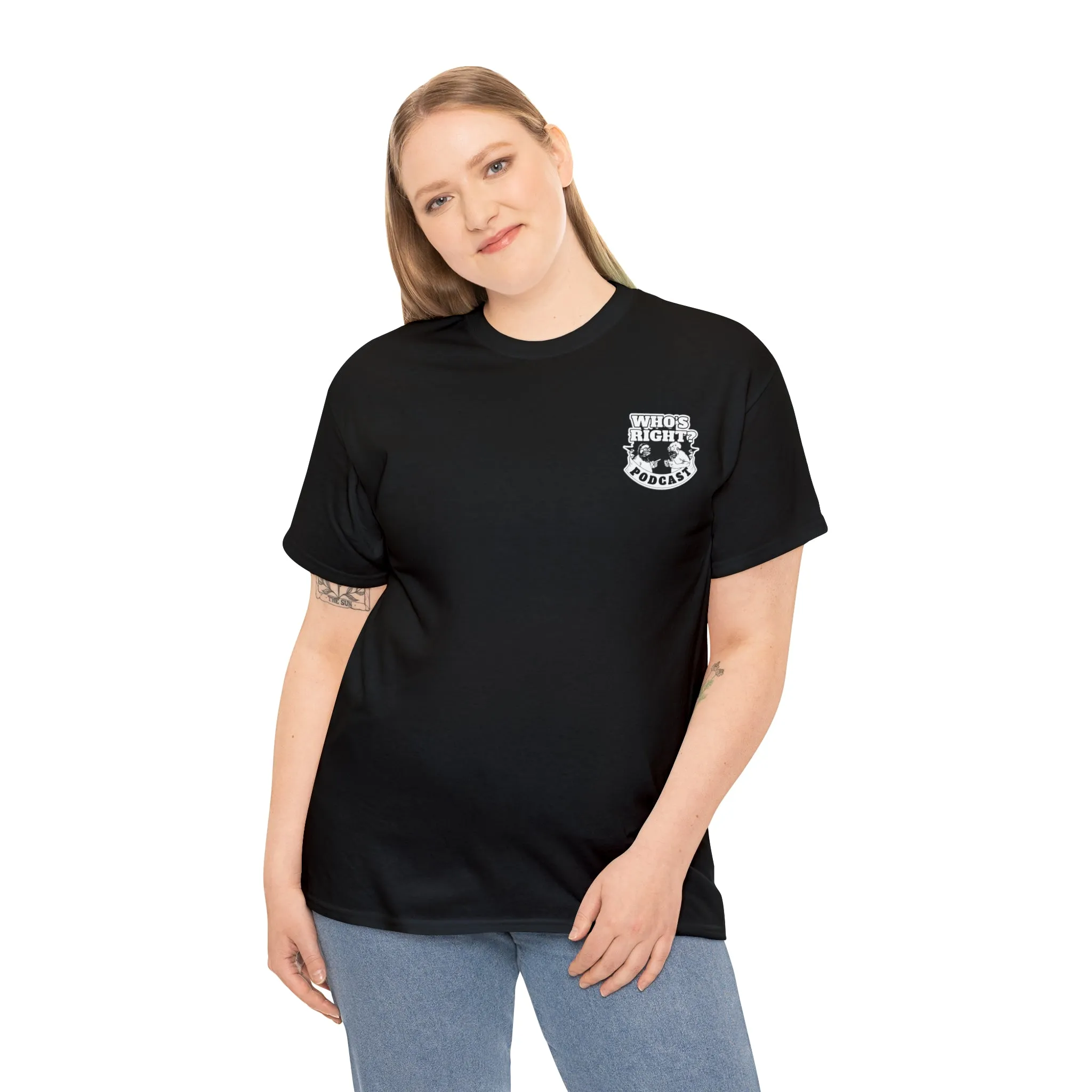 Logo Front/Morbidly Afflicted on Back|Smacklemore Submitted (Unisex Heavy Cotton Tee)