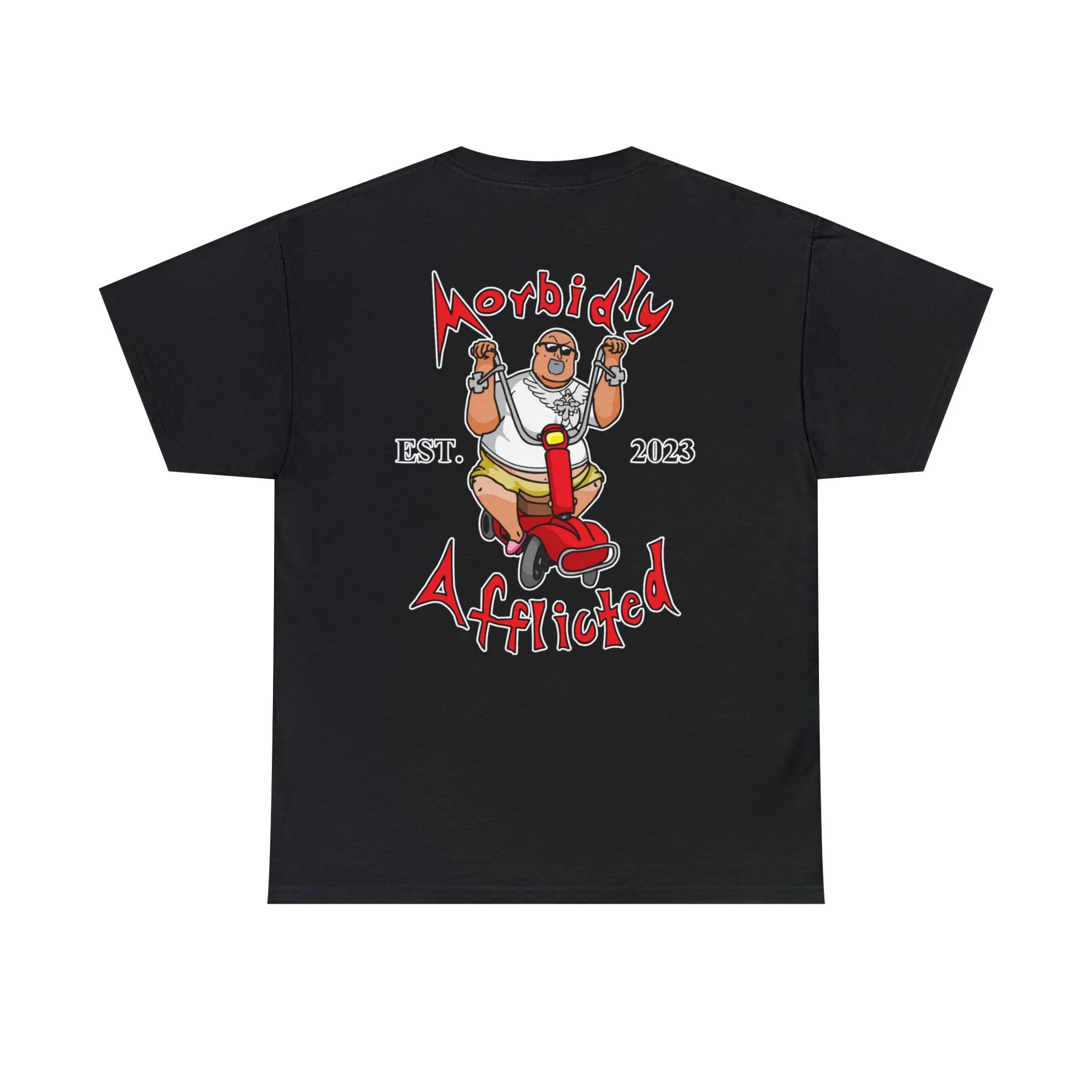 Logo Front/Morbidly Afflicted on Back|Smacklemore Submitted (Unisex Heavy Cotton Tee)