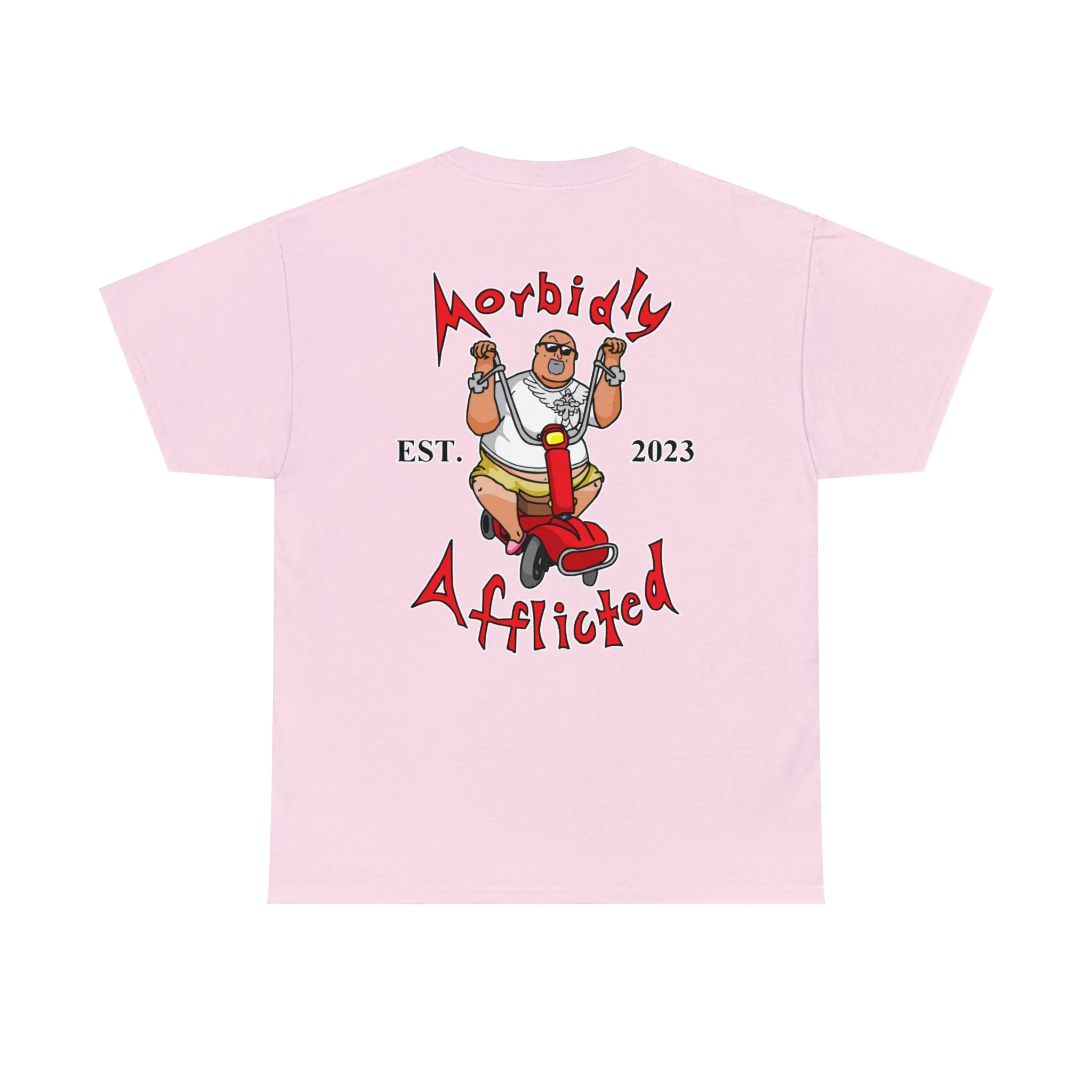 Logo Front/Morbidly Afflicted on Back|Smacklemore Submitted (Unisex Heavy Cotton Tee)
