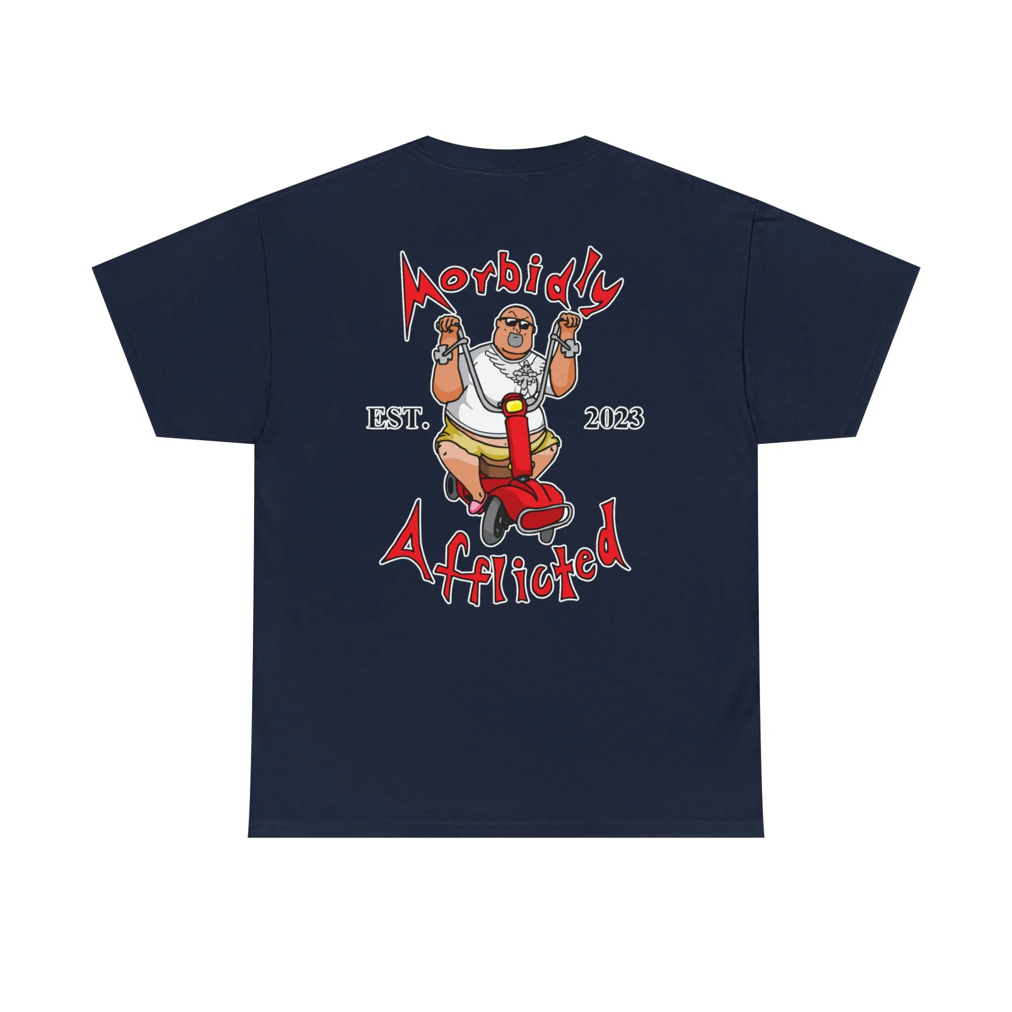Logo Front/Morbidly Afflicted on Back|Smacklemore Submitted (Unisex Heavy Cotton Tee)