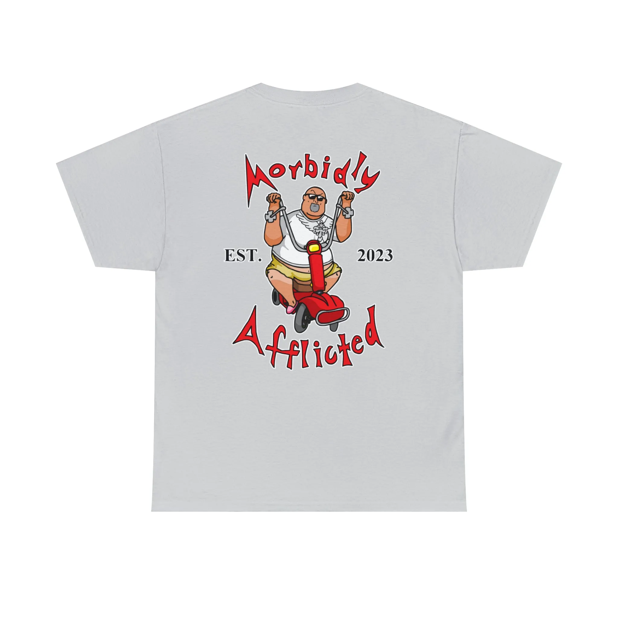 Logo Front/Morbidly Afflicted on Back|Smacklemore Submitted (Unisex Heavy Cotton Tee)