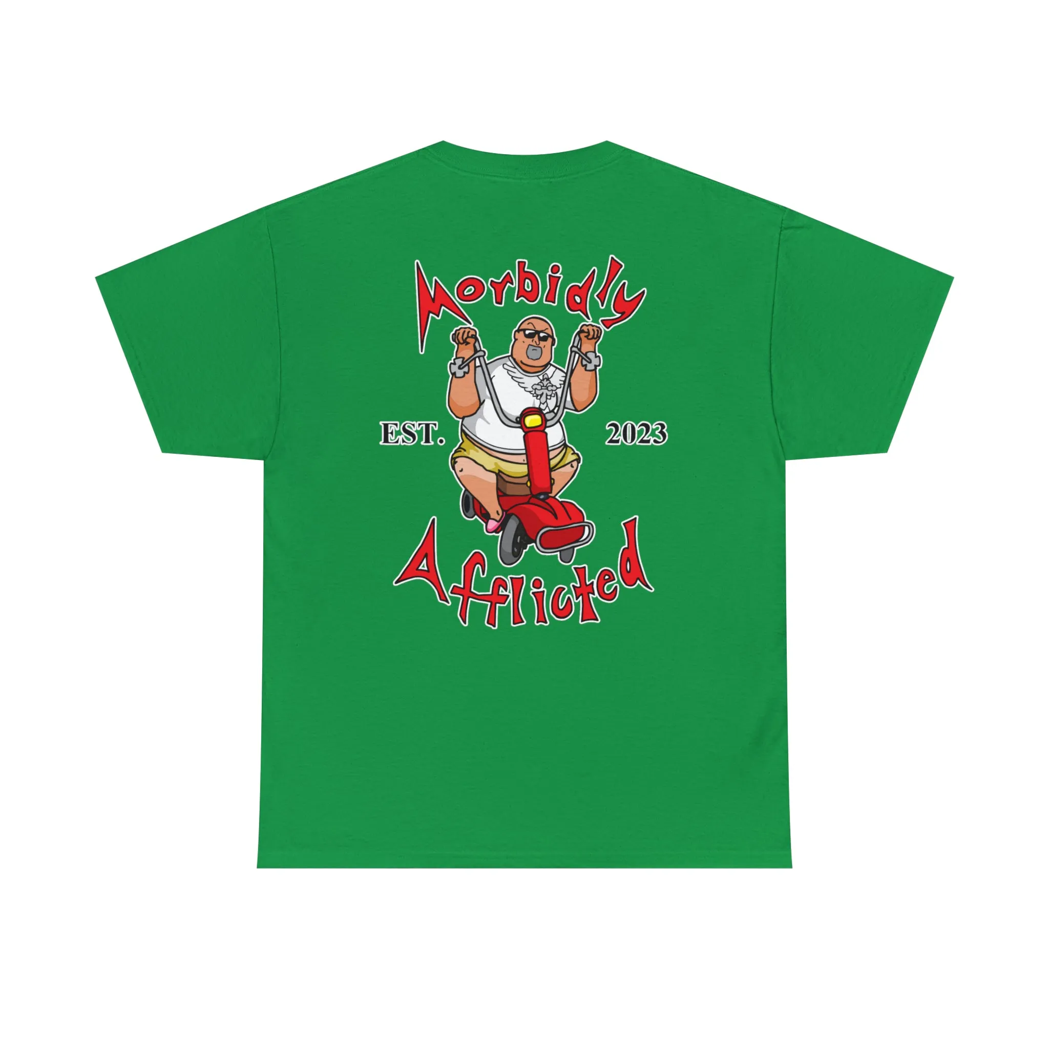 Logo Front/Morbidly Afflicted on Back|Smacklemore Submitted (Unisex Heavy Cotton Tee)