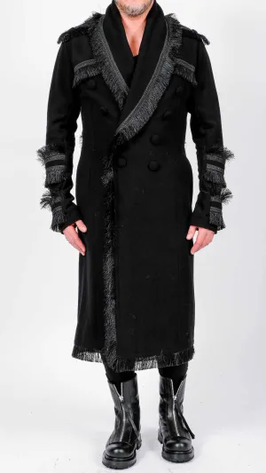 Long Coat with Fringes