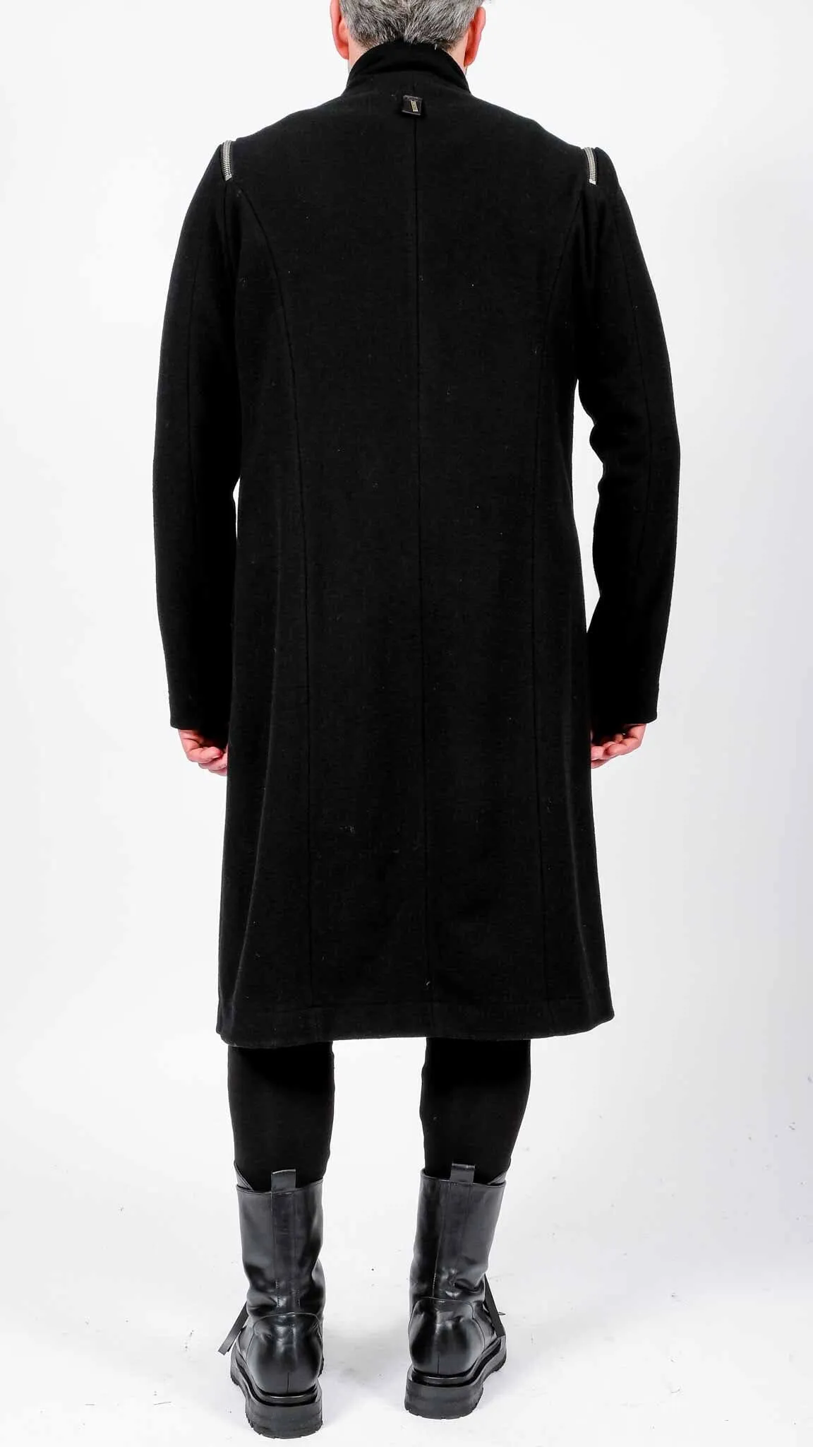 Long Coat with Zippers