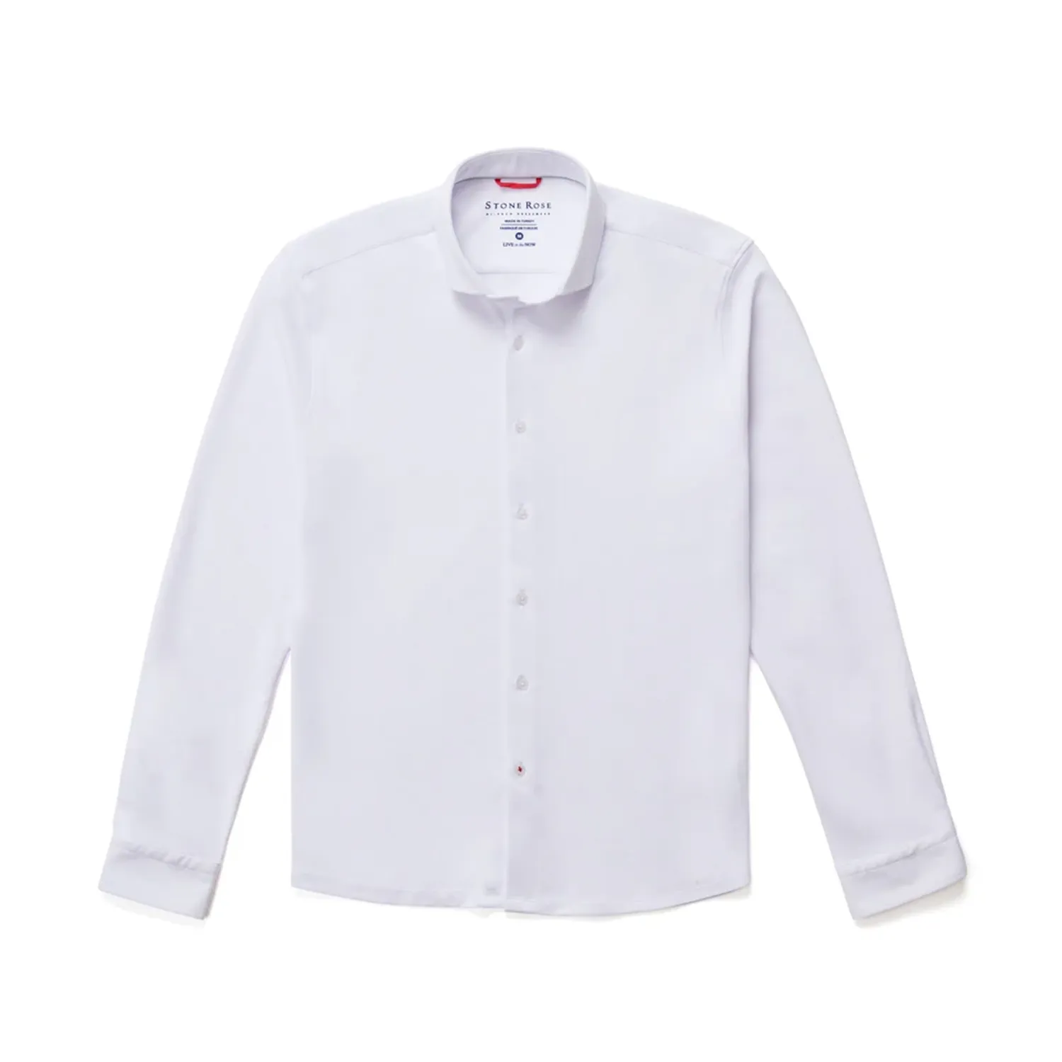 Long Sleeve Knit Pique Shirt