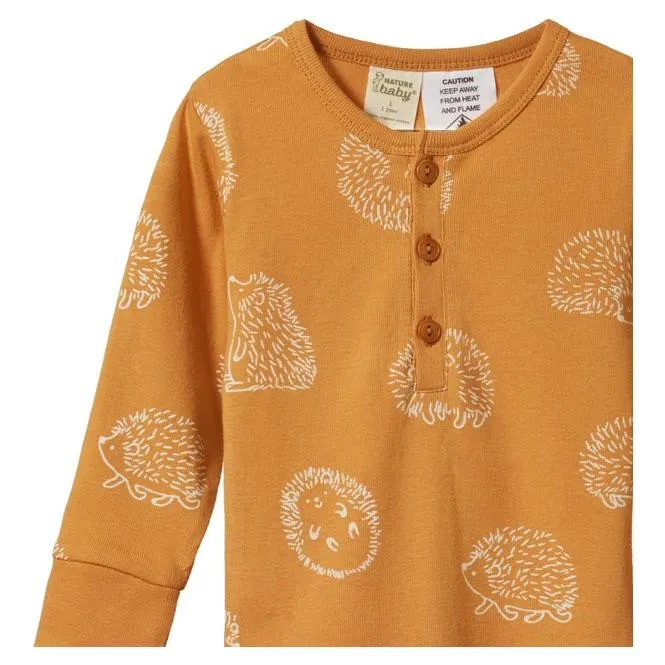 Long Sleeve Pyjamas - Happy Hedgehog