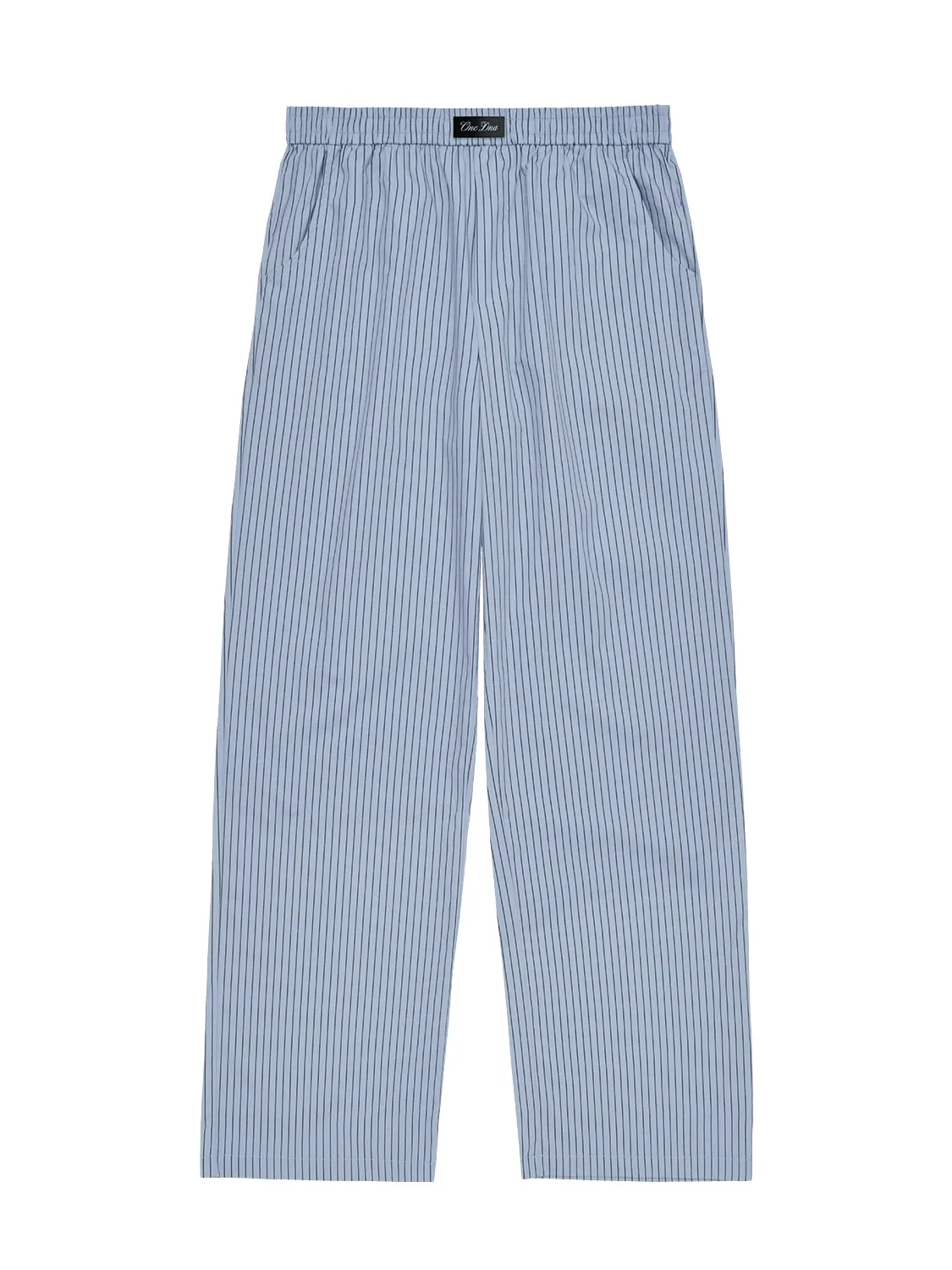 Lounge Pants Blue Pinstripe