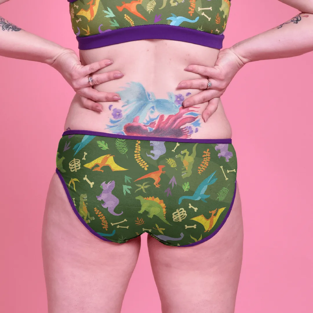 Low Rise Briefs - Dino