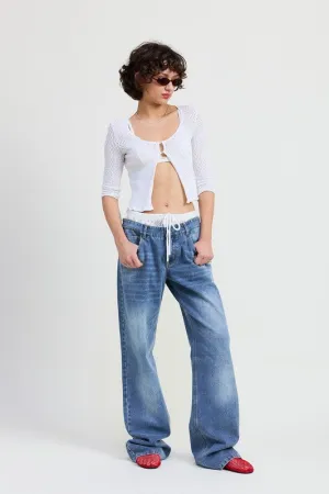 LOW RISE DENIM JEAN