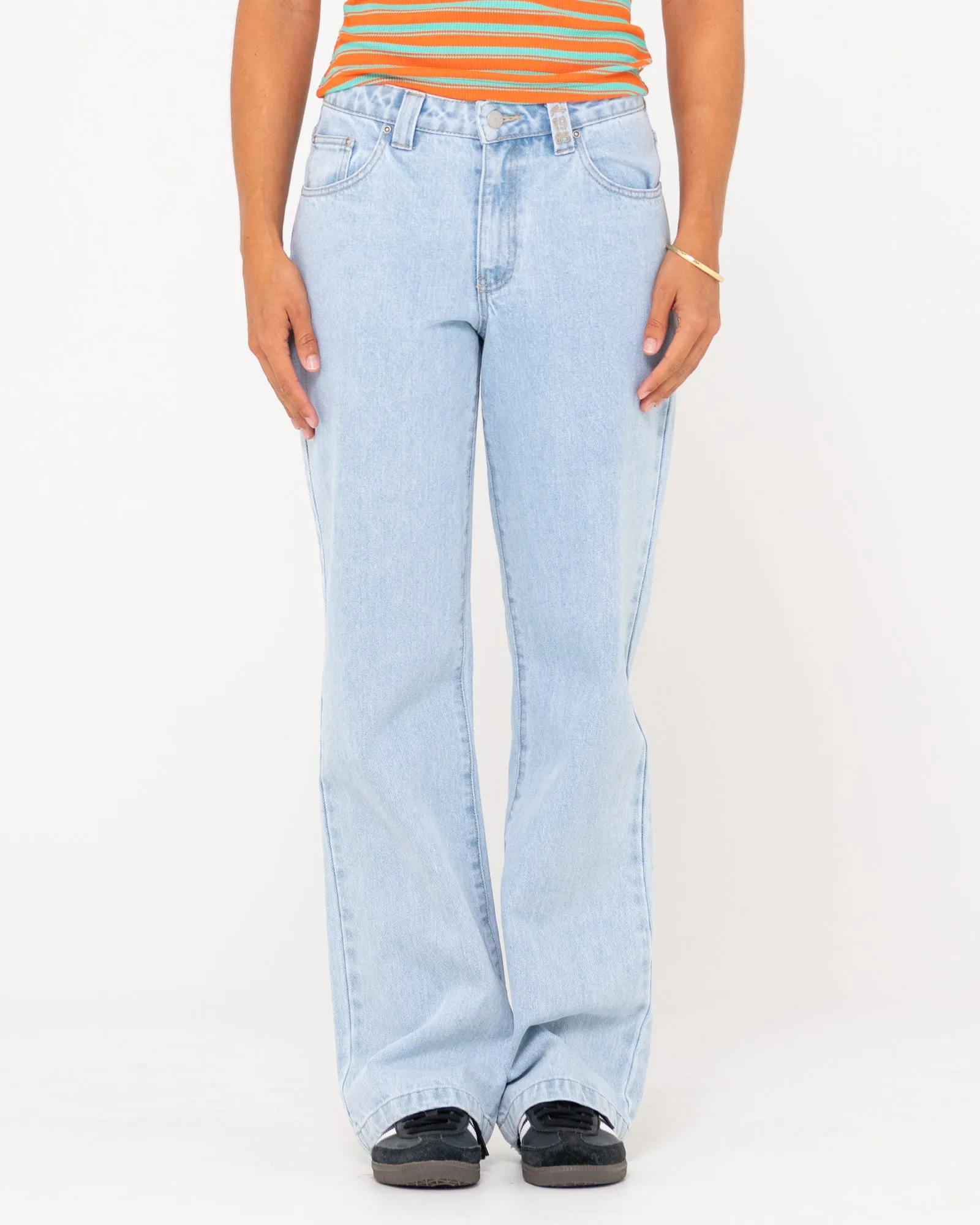 Low Rise Straight Leg Jean