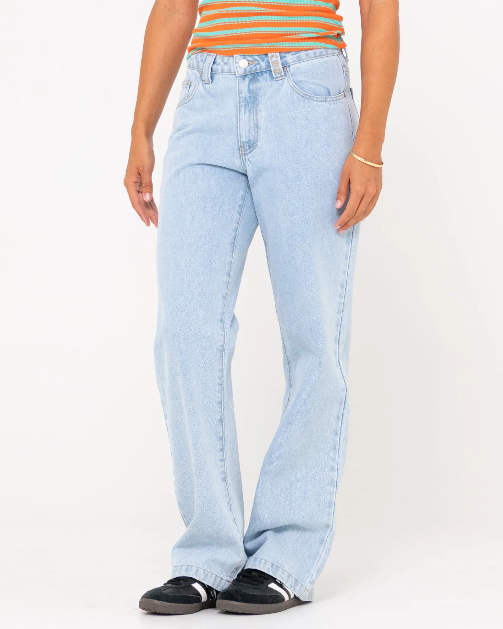 Low Rise Straight Leg Jean