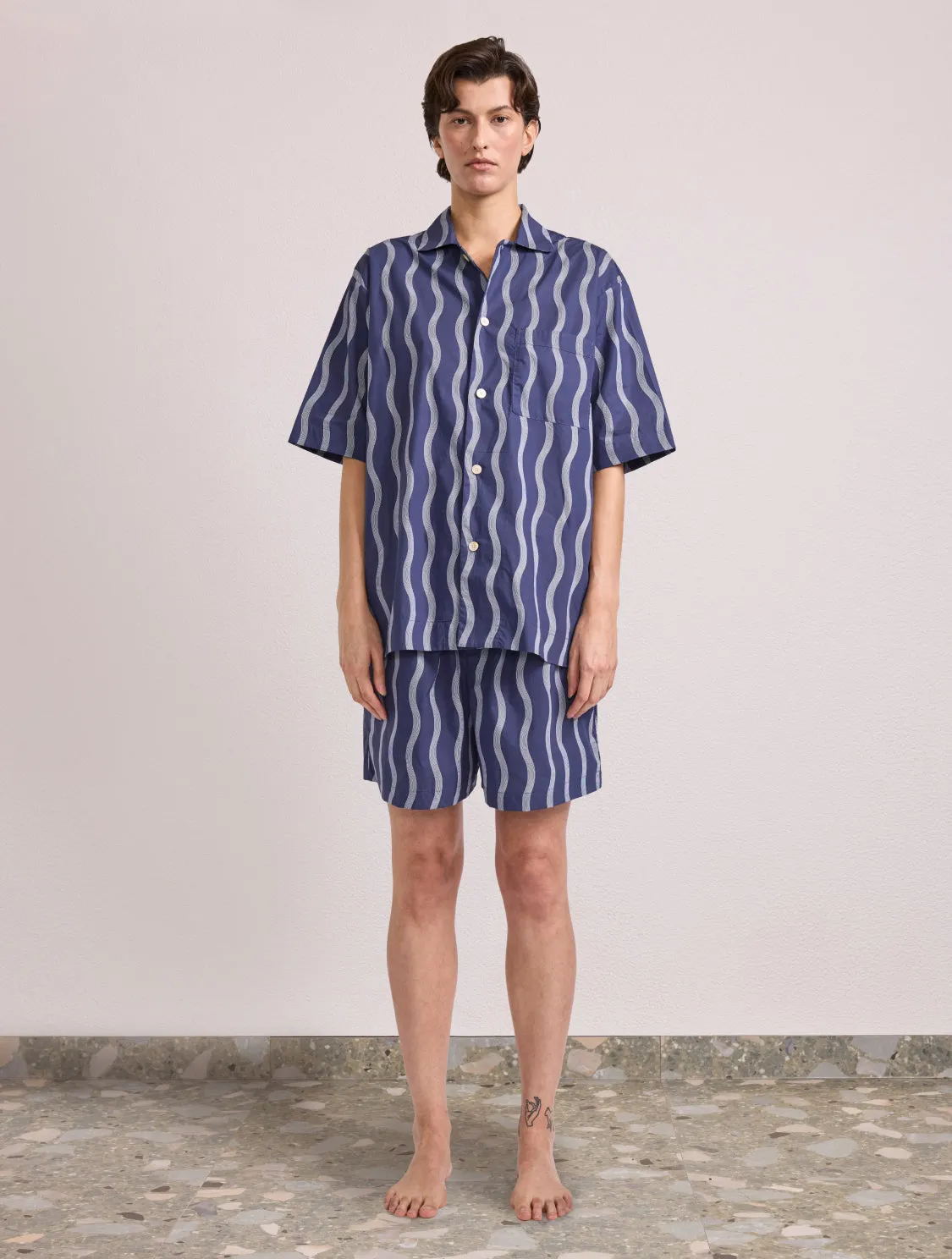 LUCAS COTTON PYJAMA SHORTS