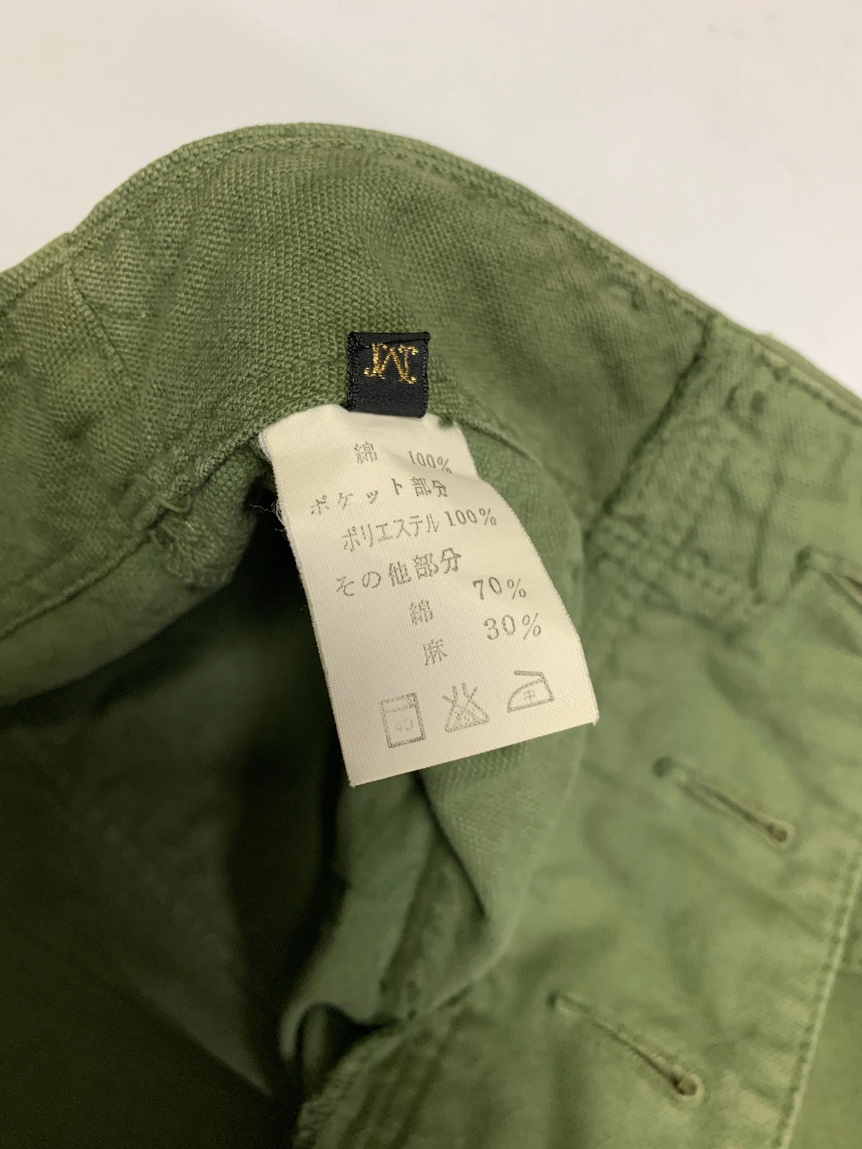 [M] Kapital Military BDU Jungle Cargo Pants Olive