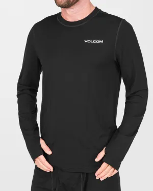 M Merino Blend Base Layer Langarmshirt - Black