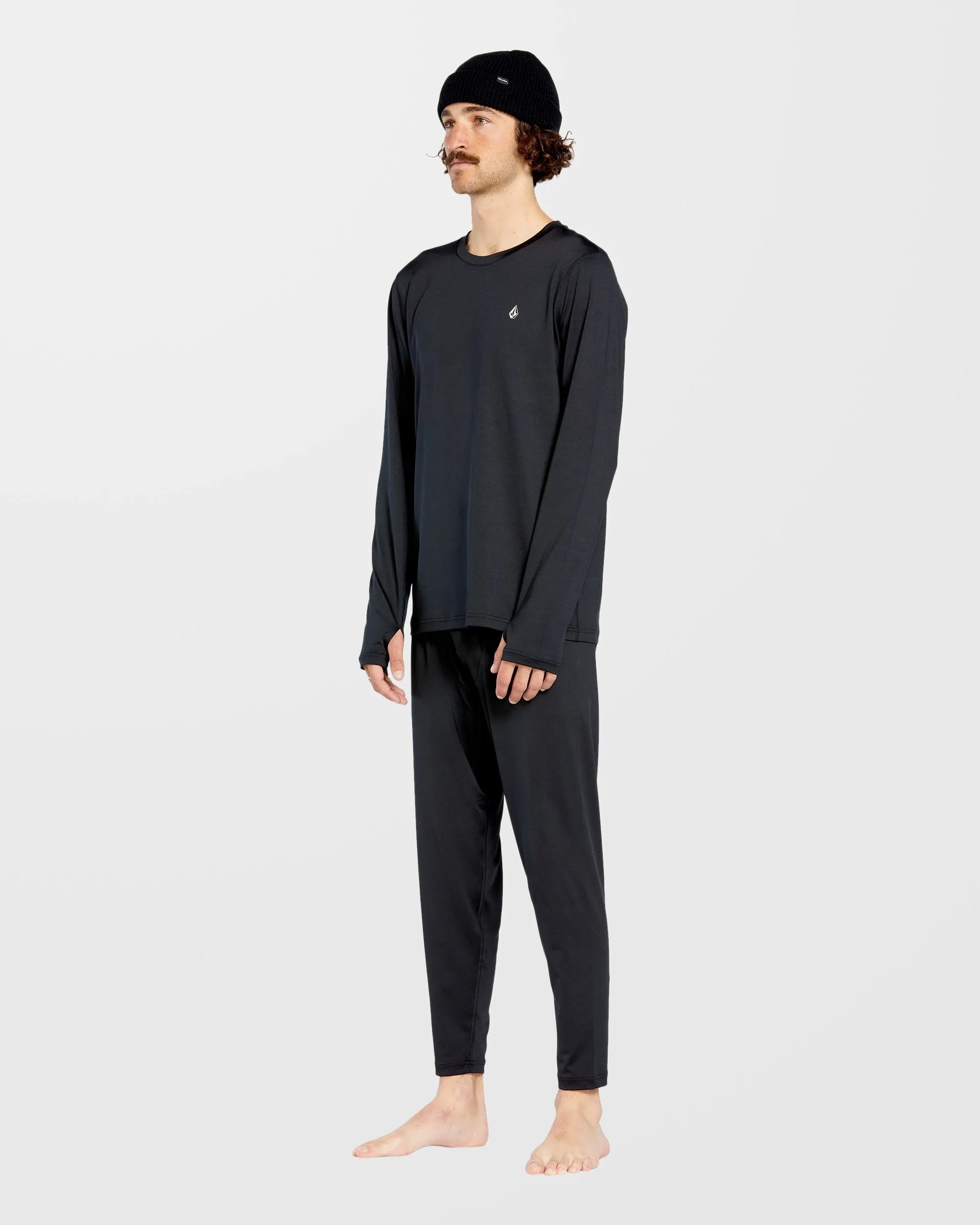 M V-Science Base Layer Langarmshirt - Black