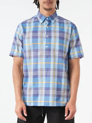 Madras Button-Down Pullover Shirt