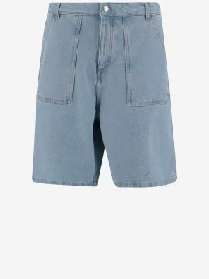 Maison Kitsune 'Cotton Denim Short Pants