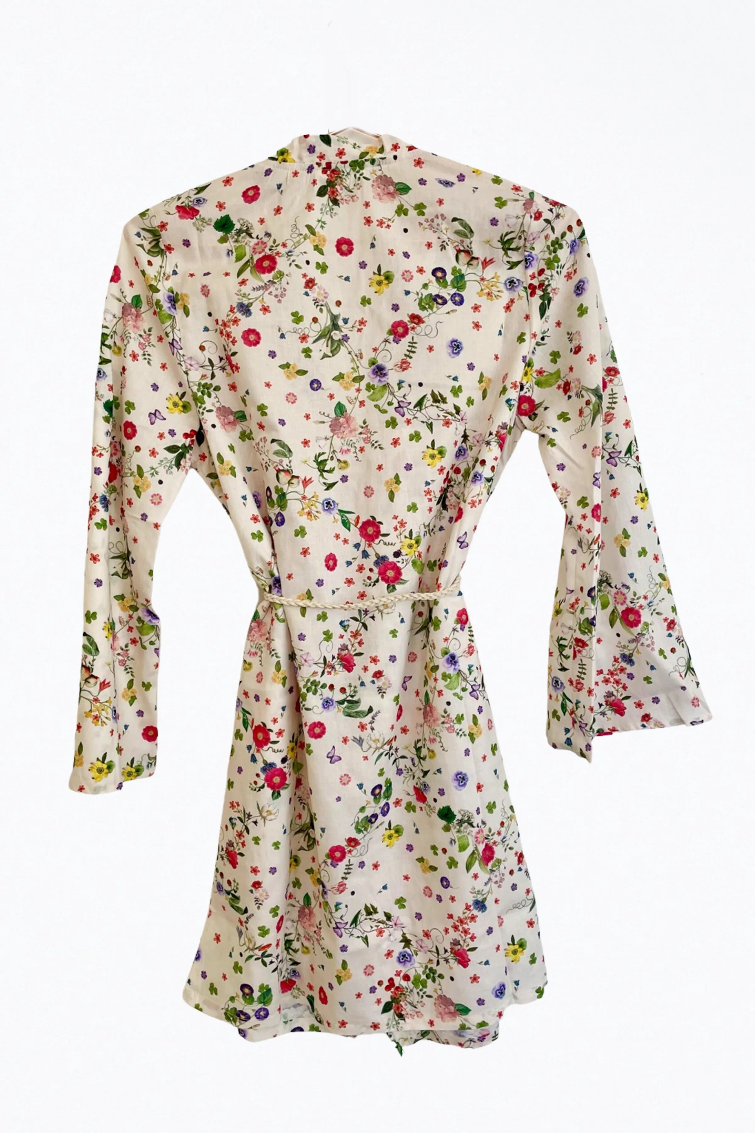 MARIANNE FLORAL ORGANIC COTTON KIMONO