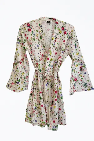 MARIANNE FLORAL ORGANIC COTTON KIMONO