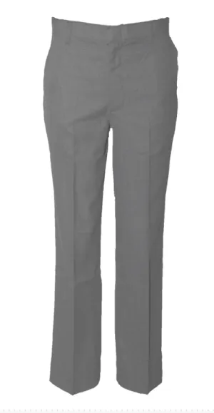 MARK TWAIN FLAT FRONT DRESS PANTS - GREY (PREP ) - REQUIRED