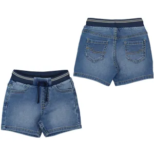 Mayoral Baby Boys Bermuda Soft Denim Jogger - Medium Wash