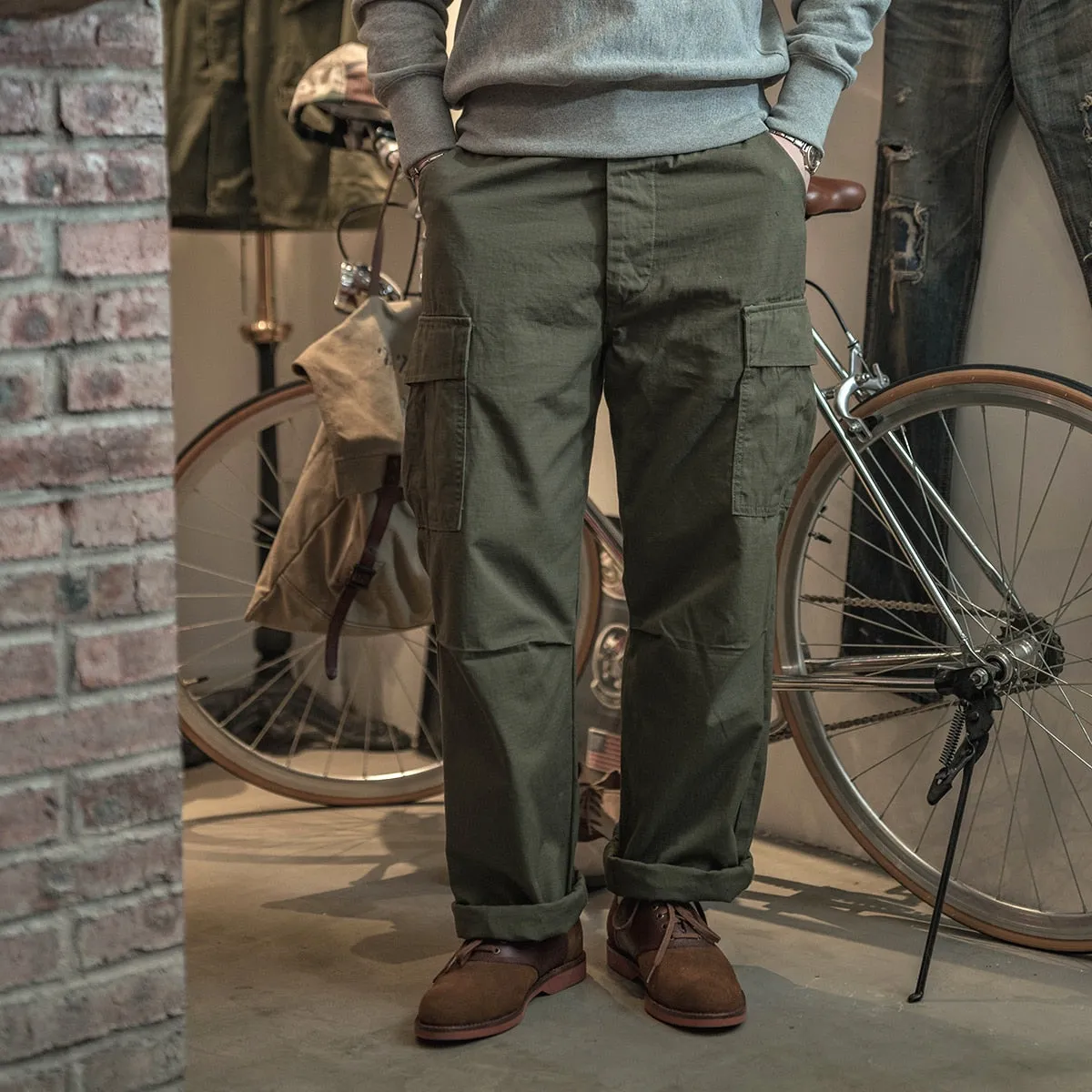Men Cargo Pants Military Style