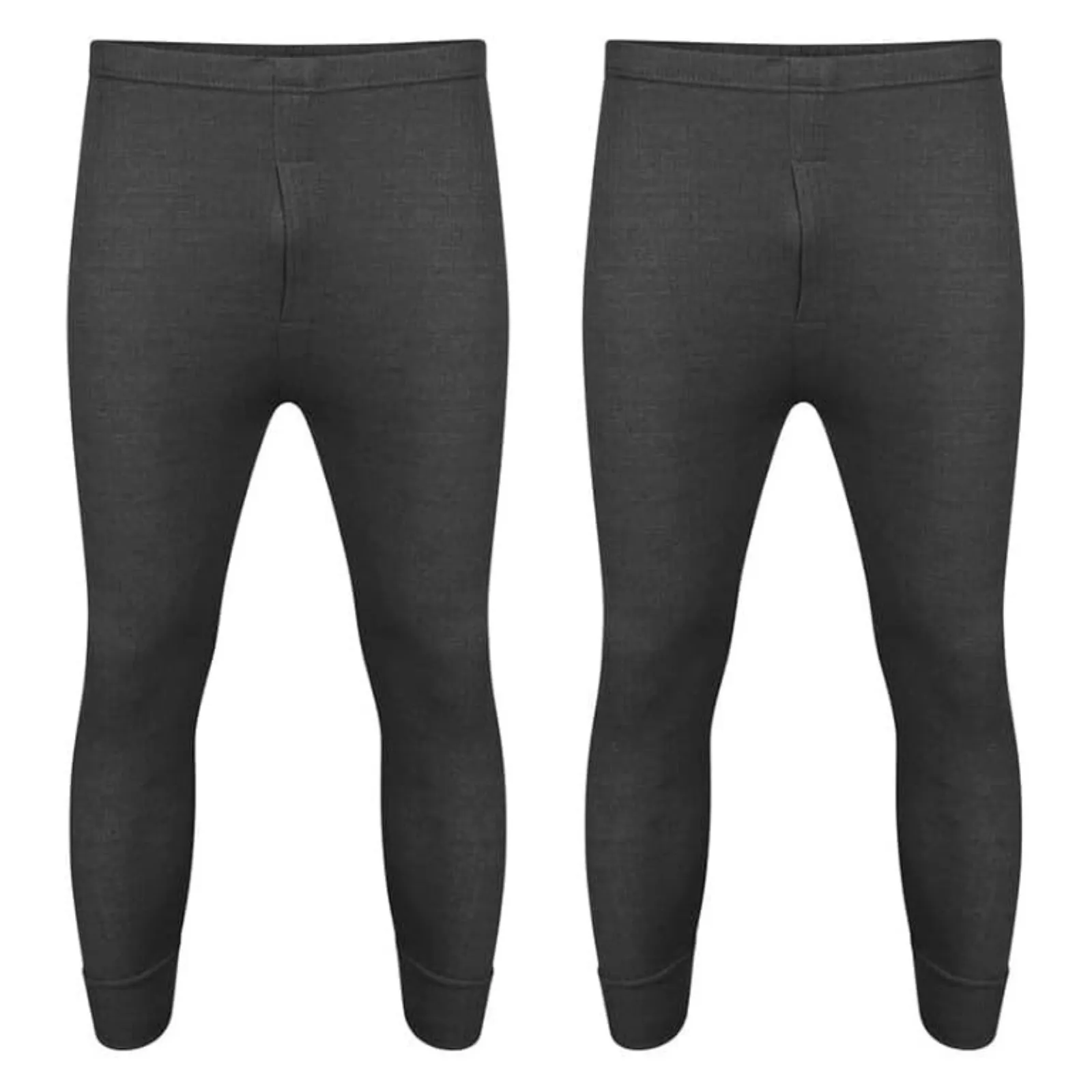 Mens Brushed Thermal Long Sleeve Shirts T Shirt Tops T-Shirts Winter Warm Underwear Camping Ski Skiing Underwear Outer Out Wear Baselayer Poly Cotton 0.45 Tog Rating