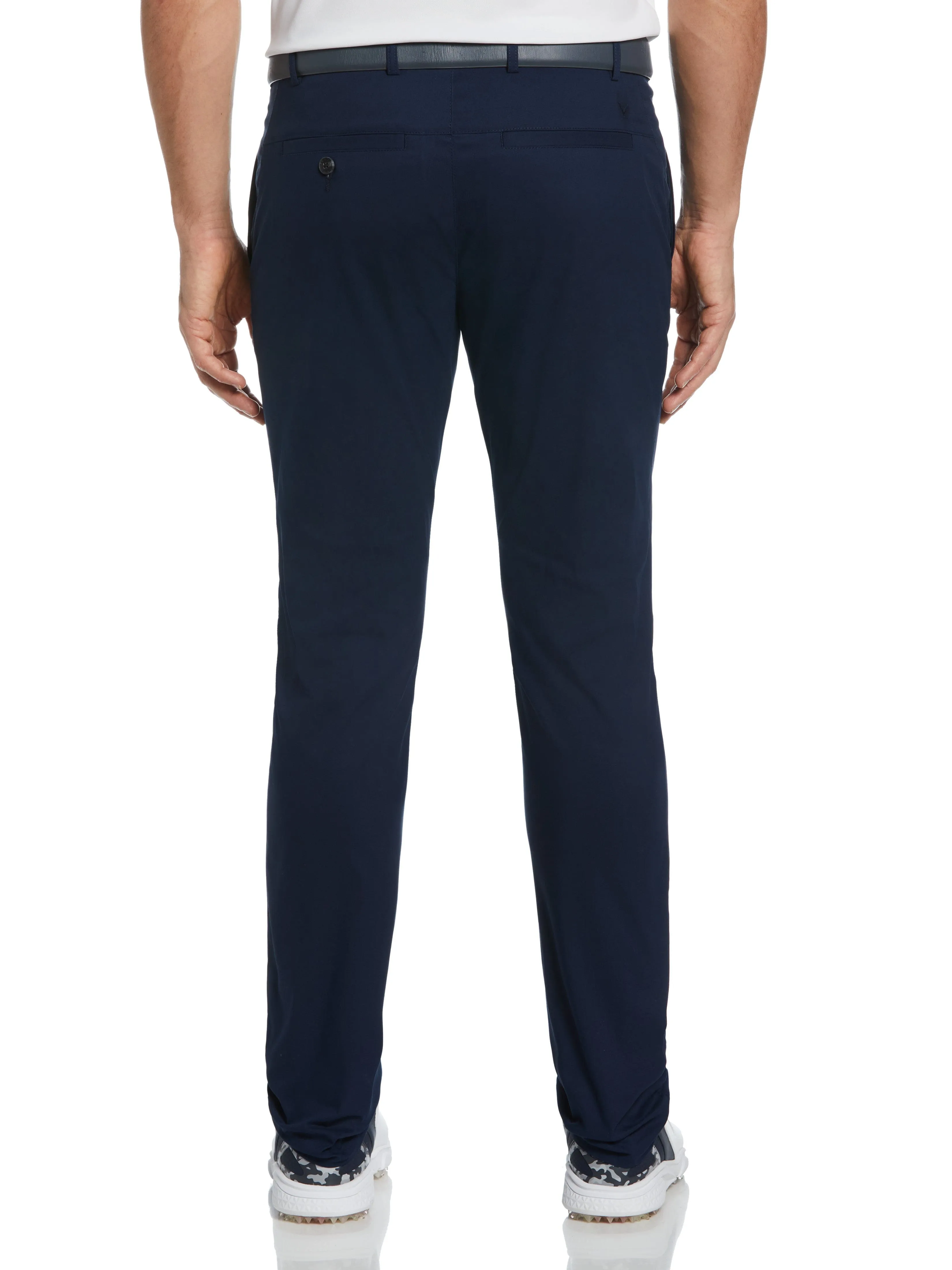 Mens Callaway X Flat Front Solid Golf Pant