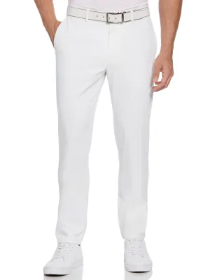Men's Flat Front Solid Golf Trousers