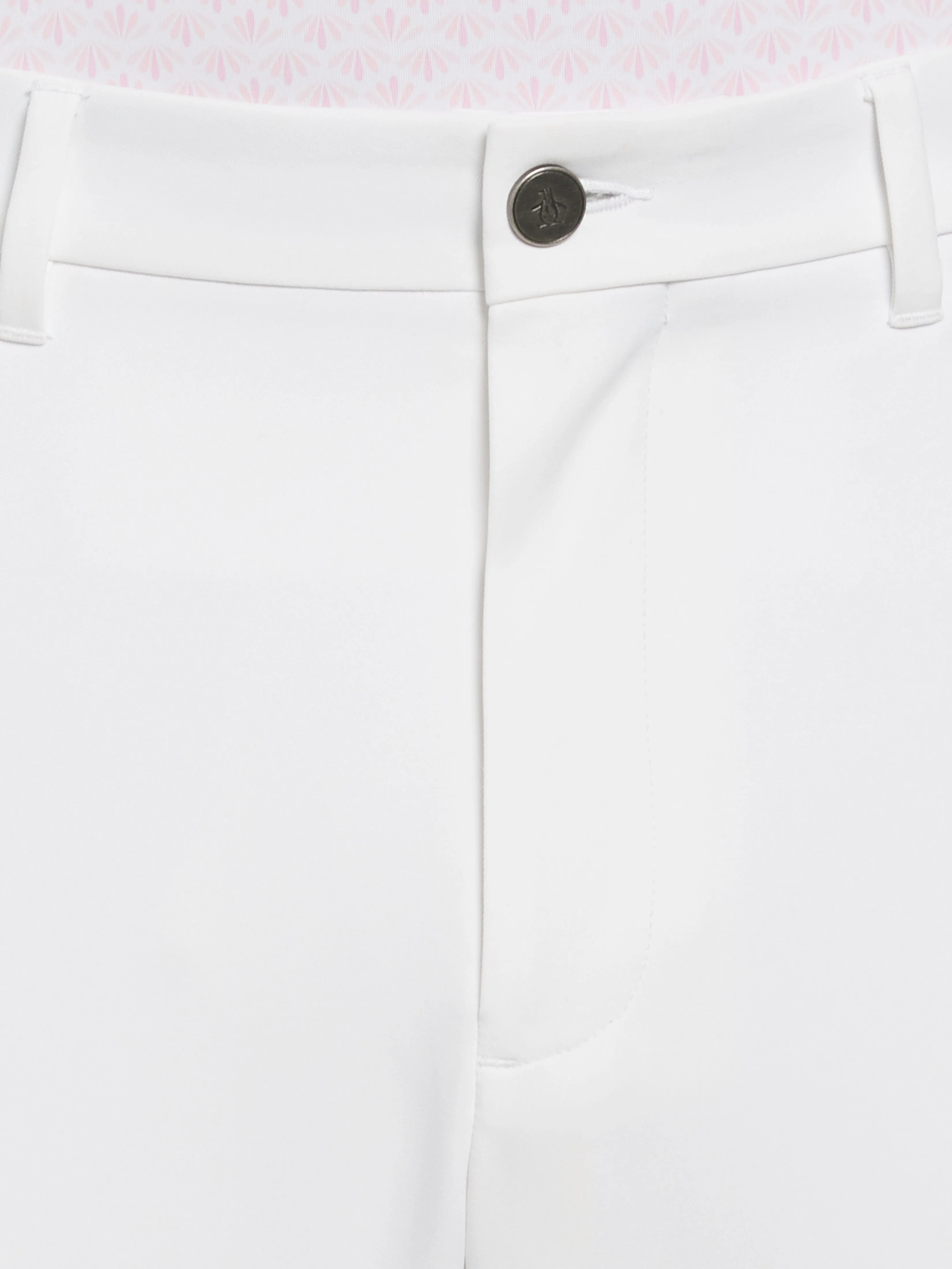 Men's Flat Front Solid Golf Trousers