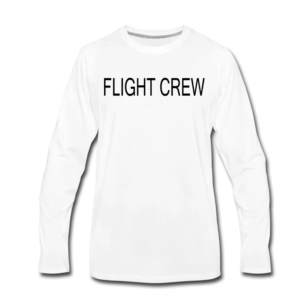 Men's Flight Crew Long Sleeve T-Shirt (More Colors)
