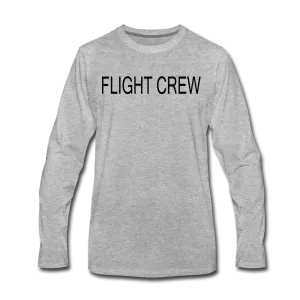 Men's Flight Crew Long Sleeve T-Shirt (More Colors)