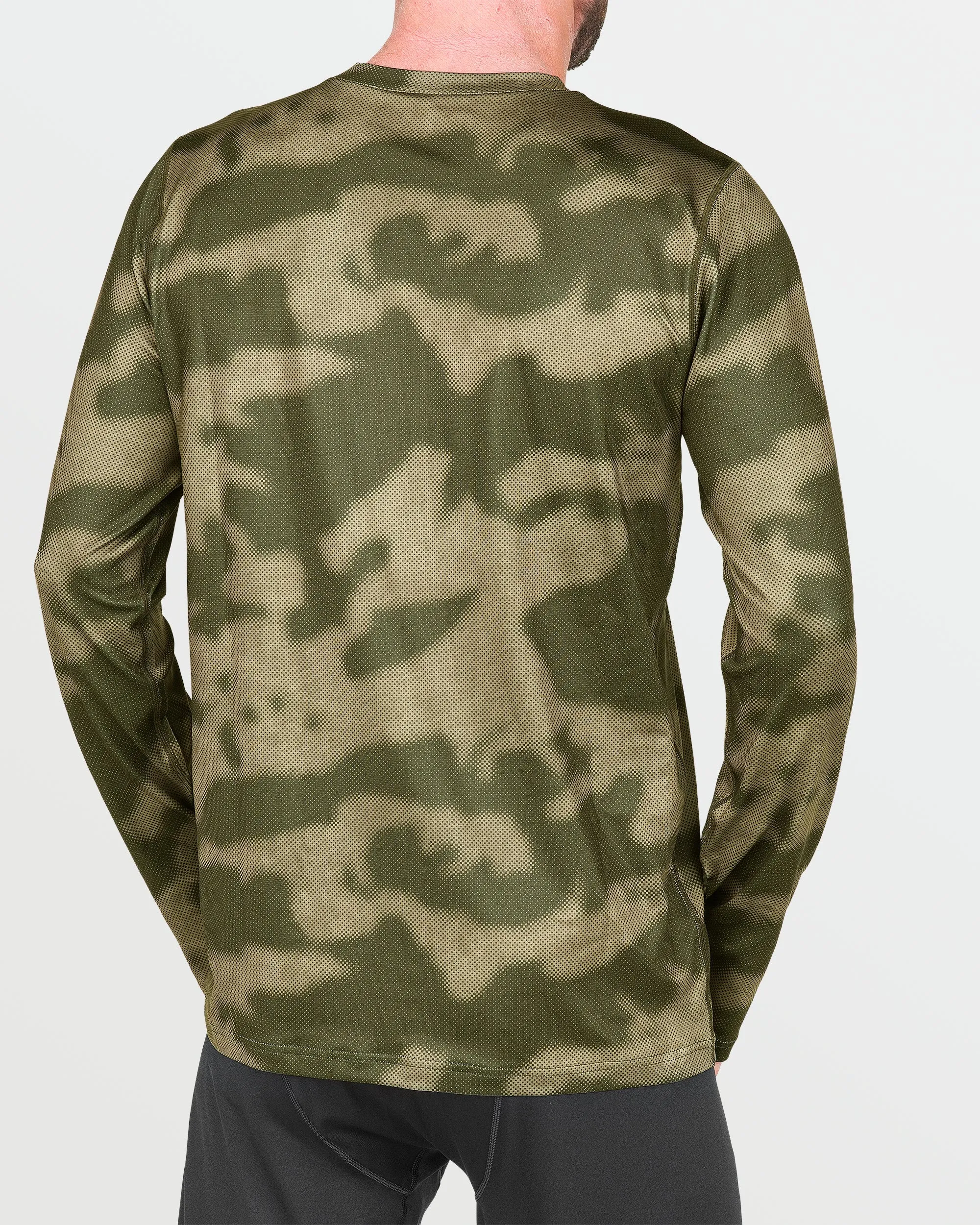 Mens Mens V-Science Crew - Camouflage