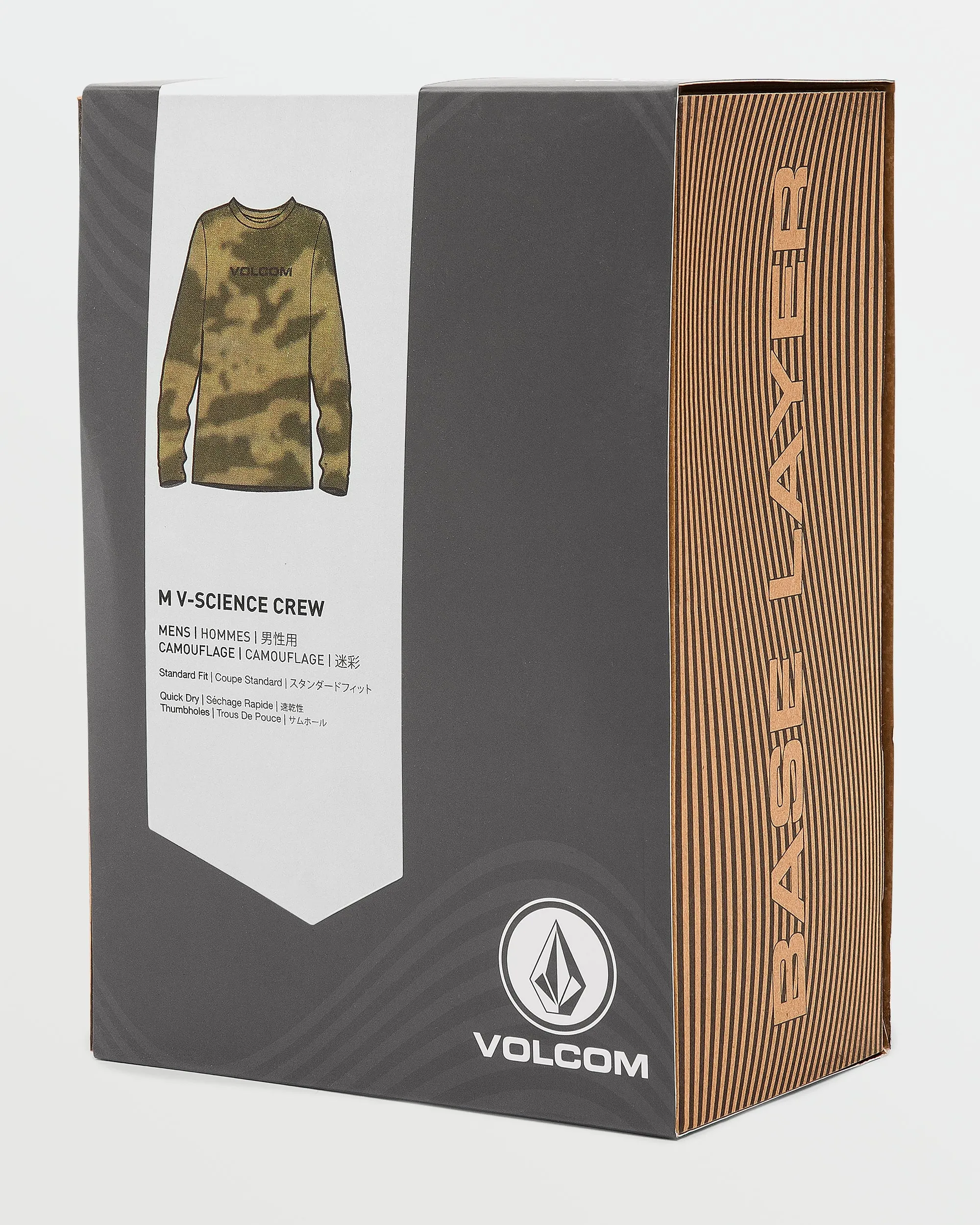 Mens Mens V-Science Crew - Camouflage