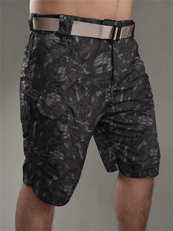Men's Outdoor Training Military Camouflage Tactical Shorts