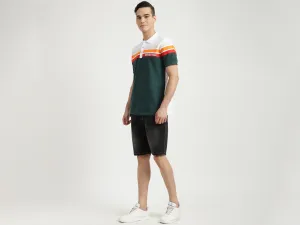 Mens Slim Fit Solid Shorts