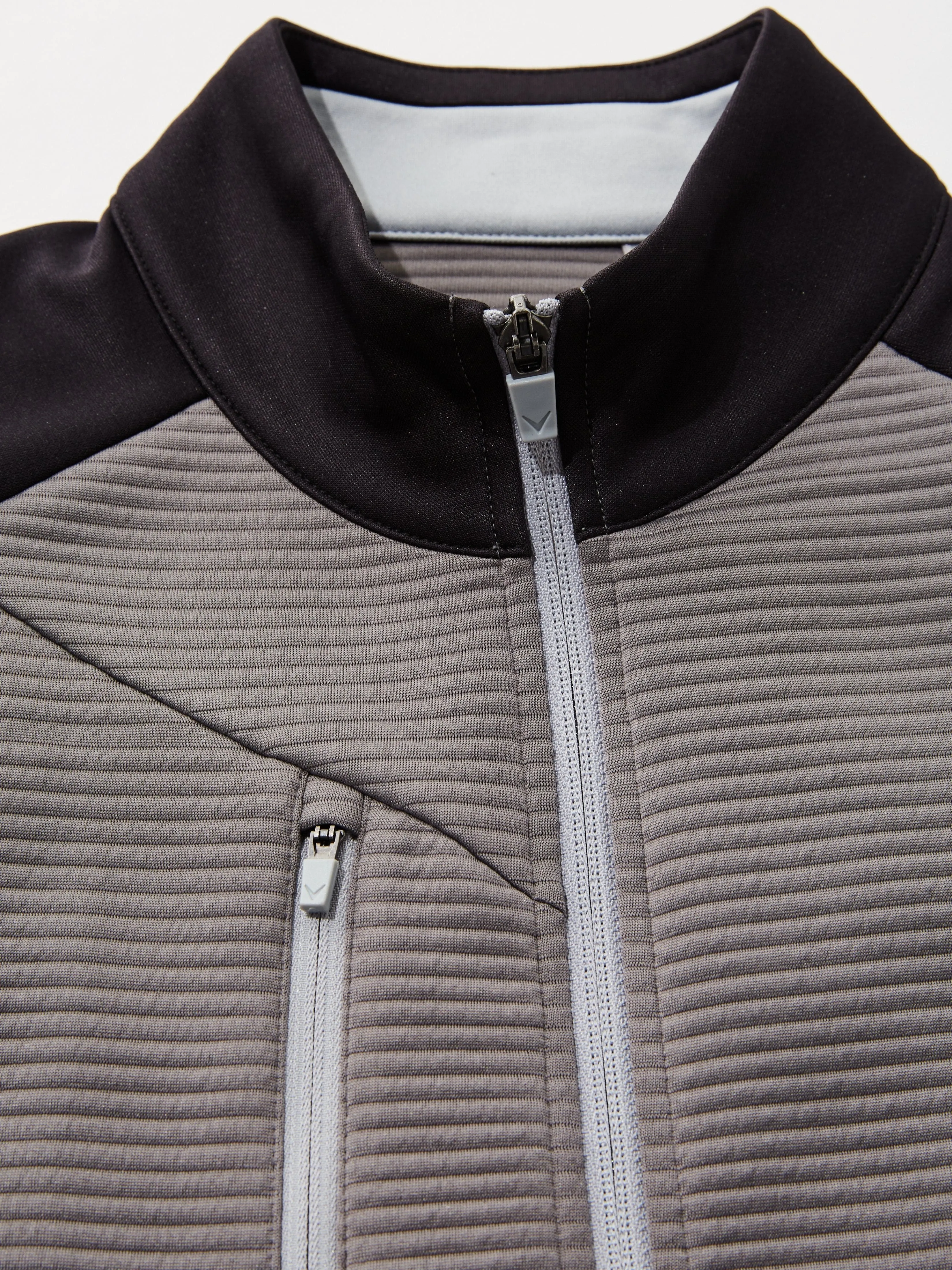 Mens Swing Tech™ Midweight Ottoman Fleece 1/4 Zip Golf Sweater