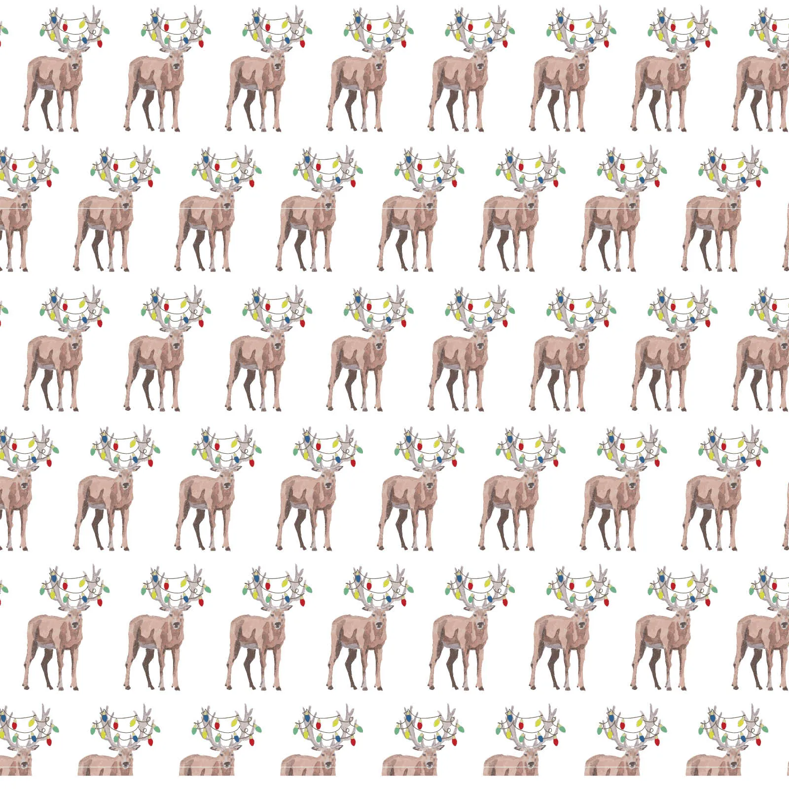 Merrick Girls' Pant Set - Festive Deer