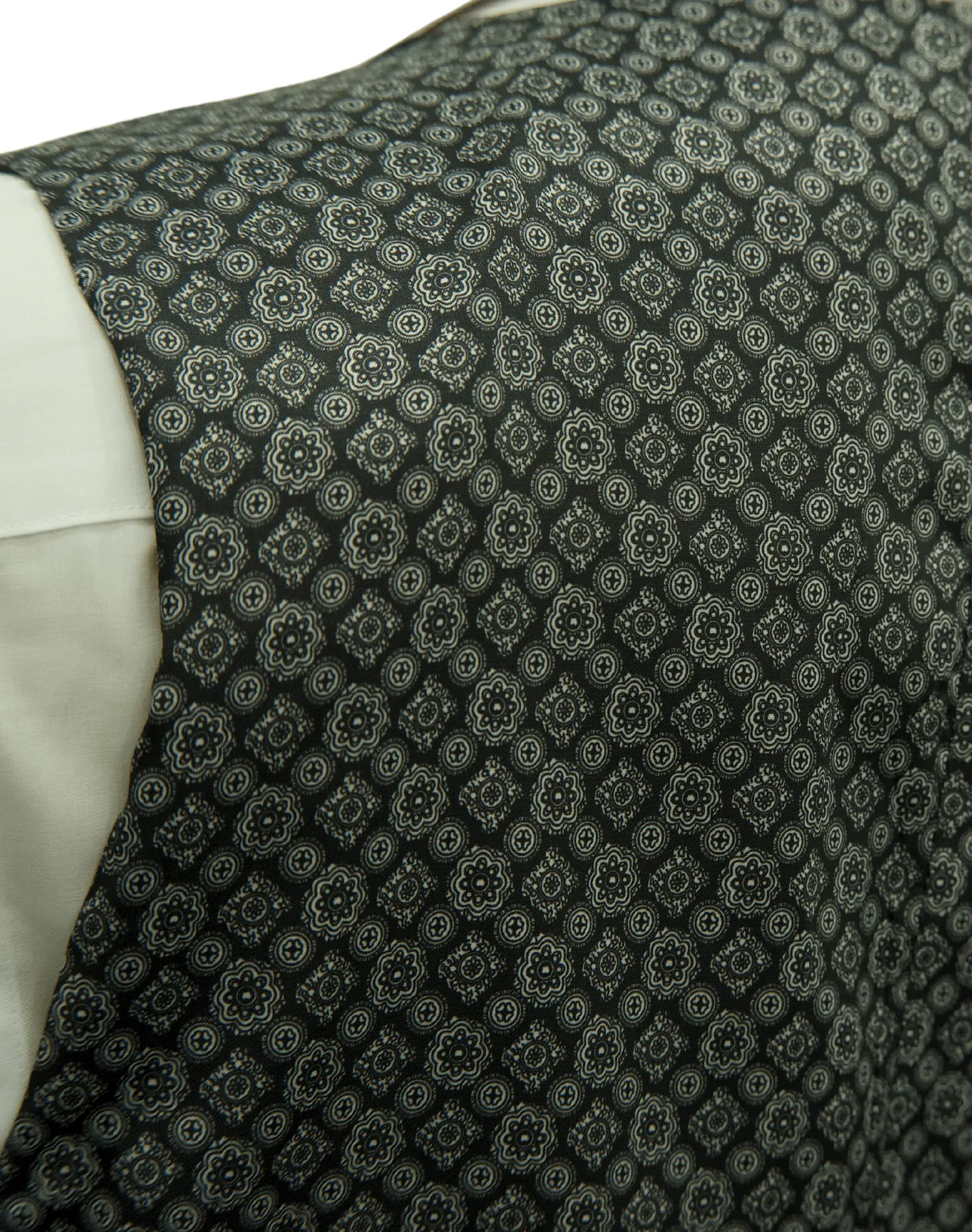 Michael Adams Pinstripe Modern Fit Vested Suit - Gray 3238
